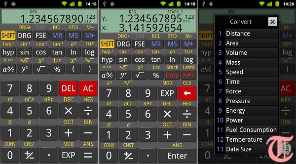 RealCalc - Scientific Calculator for Android