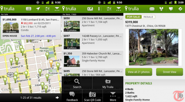 Trulia Android App