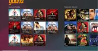 Gaana Windows 8 Main Screen