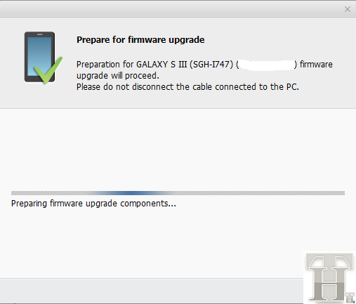 Prepare Galaxy SIII for Upgrade