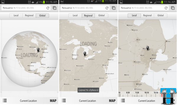 Forcastio Global View