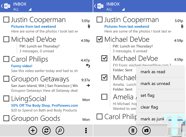 Outlook App for Android -600
