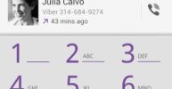 Viber Android Keypad