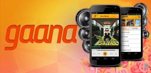 Gaana Android App Main