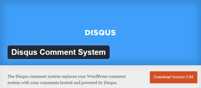 DISQUS Comment System Screenshot