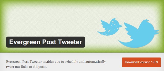 Evergreen Post Tweeter - WordPress Plugin