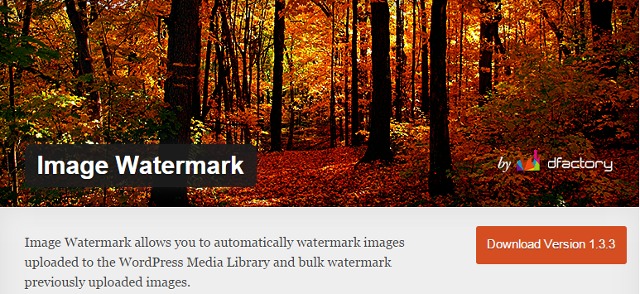 Image Watermark WordPress Plugin