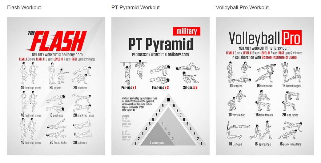 Visual Workouts - Neilarey